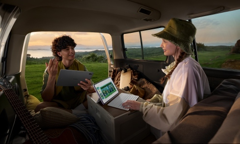 11,5″ 120 Hz-HD-Display mit PaperMatte-Erlebnis – schreibt sich wie auf Papier, blendfrei und detailreich in jedem Bild.