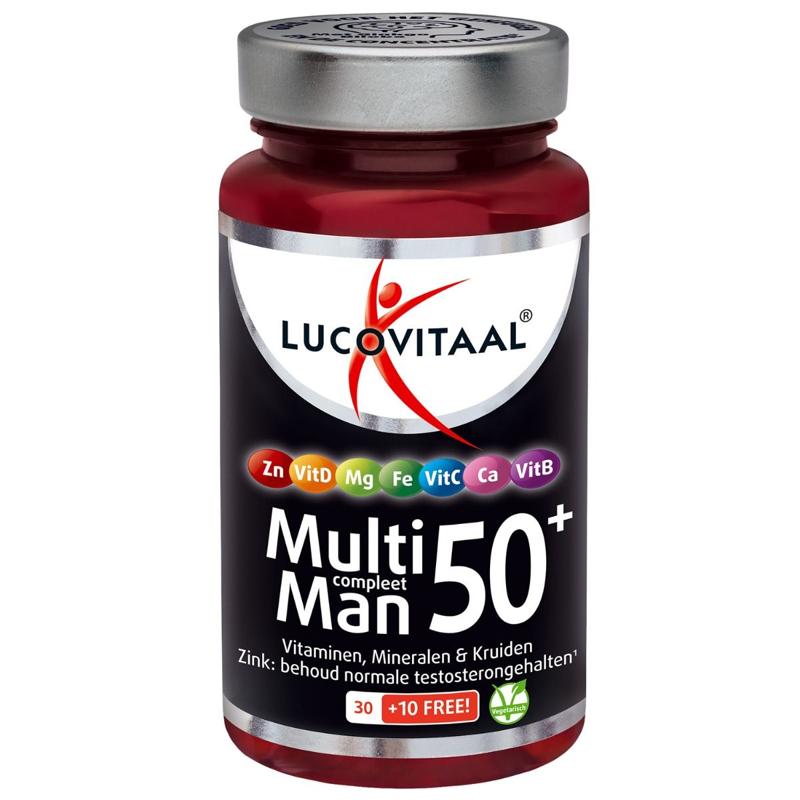Lucovitaal Multi 50+ Men's Vitamin 40pcs