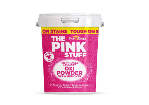 The Pink Stuff The Miracle Laundry Oxi Powder Stain Remover Colours 1kg
