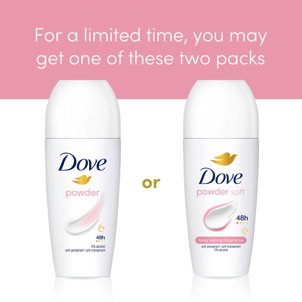 Dove Anti-transpirant Roll-on Powder 50 ml