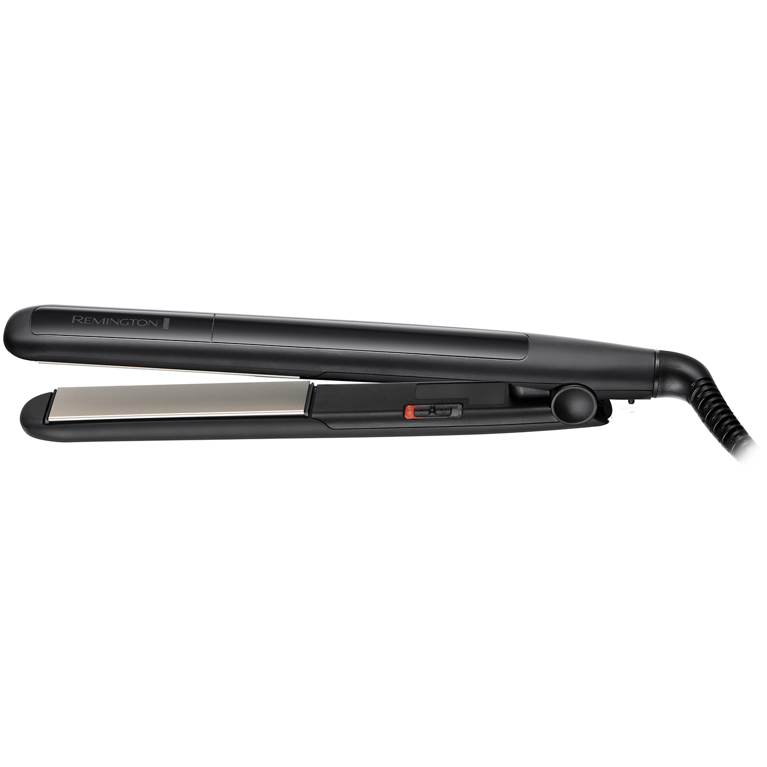 Remington Ceramic 215 Straightener, Adjustable Settings, Ceramic Plates, Fast Heat Up, Travel Friendly, Precise Trimming - S1370