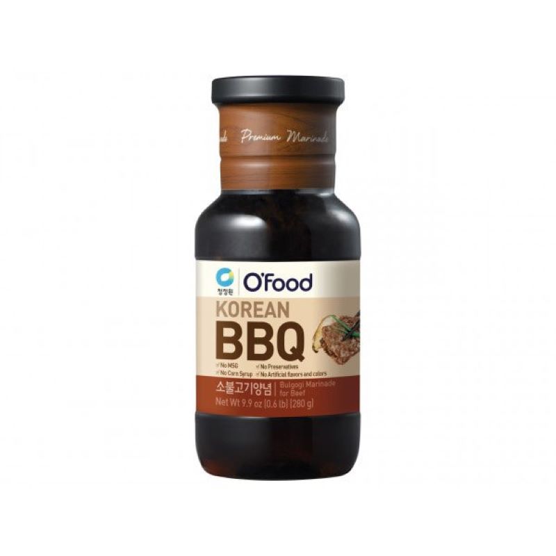 O'Food Koreanische BBQ Galbi Marinade für Rindfleisch 280g
