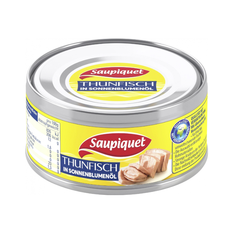 Saupiquet Thunfisch in Sonnenblumenöl 185 G