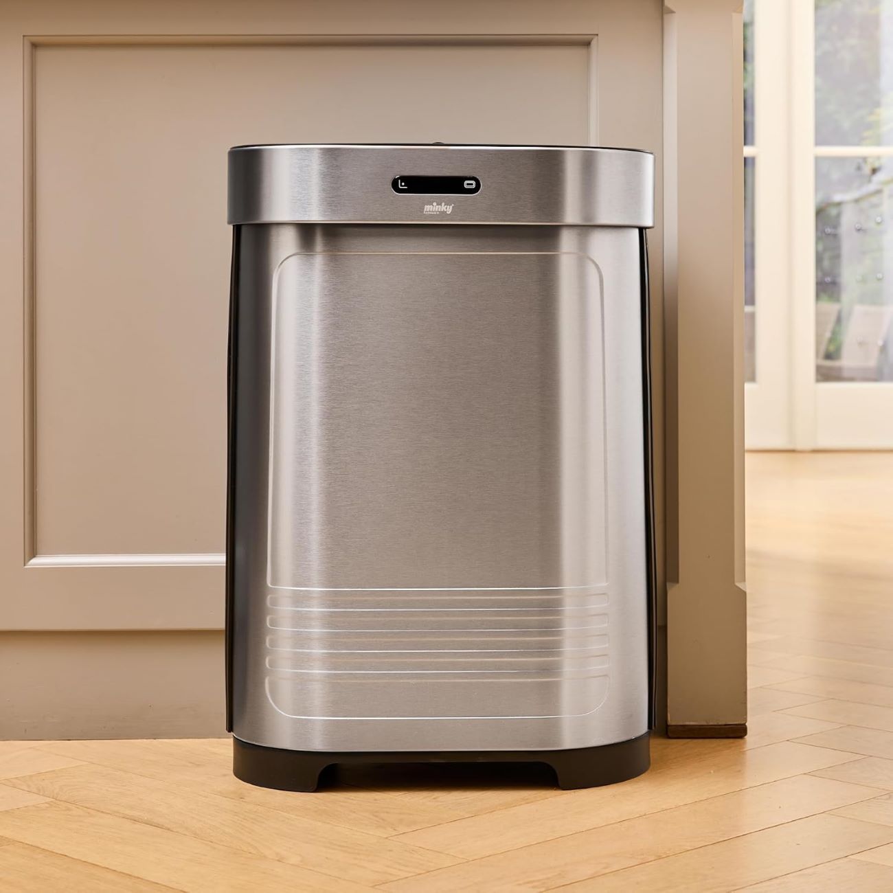 Minky 55L Stainless Steel Kitchen Sensor Bin