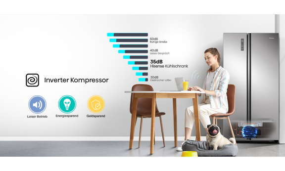 Kühlgeräte mit Inverter-Technologie helfen Ihnen, Energie und somit Geld zu sparen.