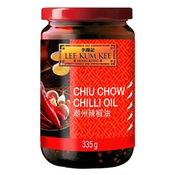 LKK CHIU CHOW CHILLI OIL 335g 李锦记潮洲辣椒油 335g