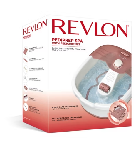 Revlon pediprep footspa, bubbling, massage, foot, spa – RVFB7021UK