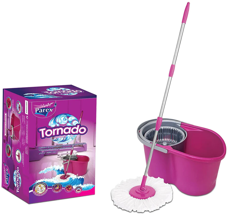 Tornado 360 degree Spinning Cleaning mop set 1 set