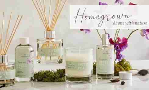 Inspired by the garden, at one with nature. Homegrown will take you from the English garden to the Mediterranean patio.