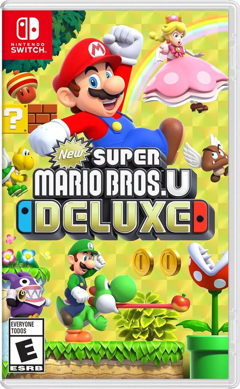 Nintendo New Super Mario Bros.U Deluxe Universal Physical Card NS Game New Super Mario Bros.U Deluxe