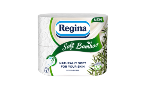 Regina Soft Bamboo 4R Toilet Tissue