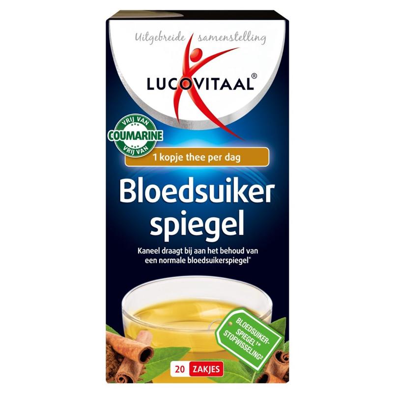 Lucovitaal Blood sugar level tea 20 bags