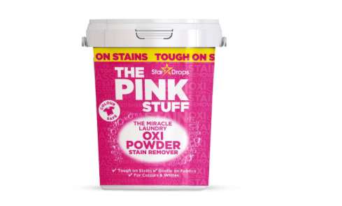 The Pink Stuff The Miracle Laundry Oxi Powder Stain Remover Colours 1kg