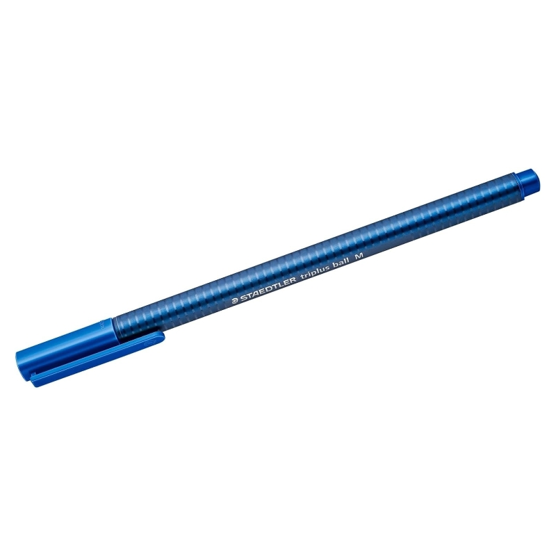Kugelschreiber triplus ball M blau