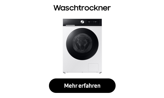 Die Waschtrockner von Samsung kombinieren die Funktionen einer Waschmaschine und eines Trockners in einem Gerät.
