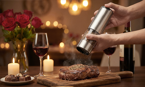 Grind to precise perfection, season to ideal flavor. It is dedicated to turning every spice into your perfect taste.