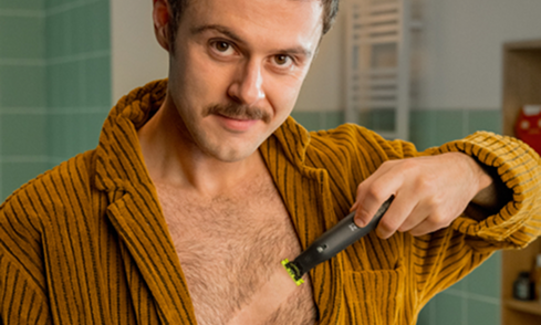 Philips OneBlade. One Blade for everything.
