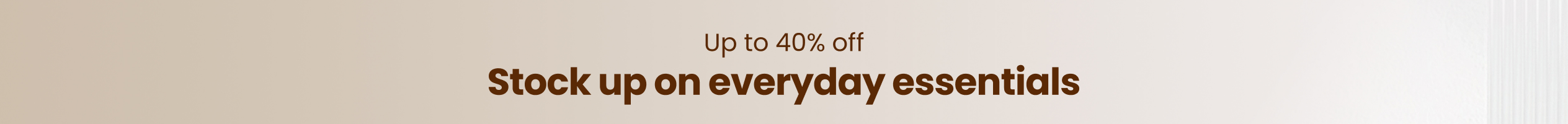 Promotion banner