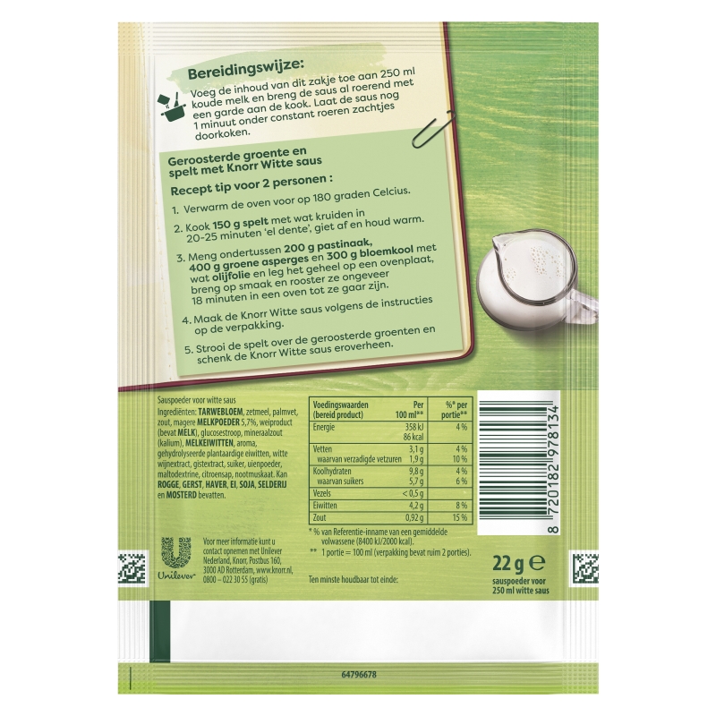 Knorr MIX SAUS WIT 22 g