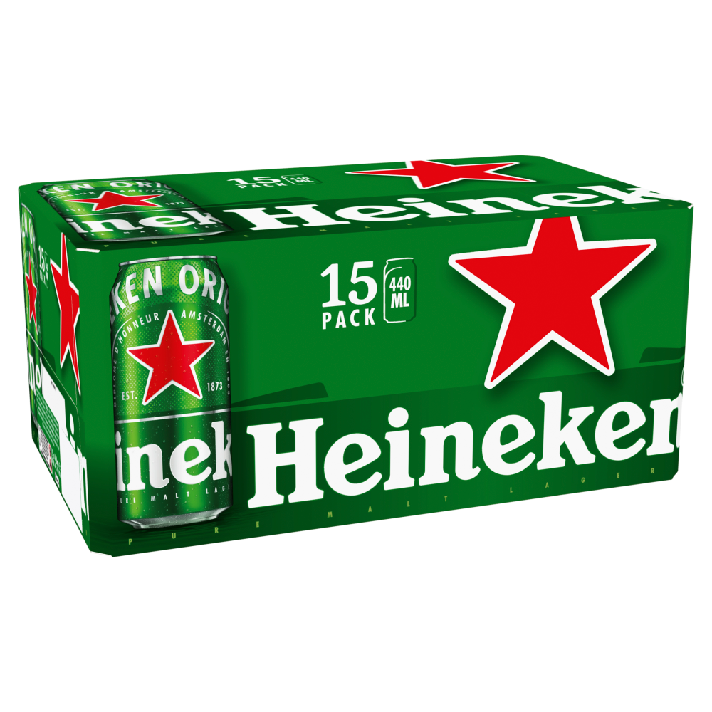 Heineken Premium Lager 15X440ml