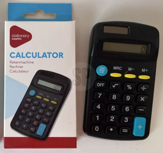 Calculatrice PP 115x62x20mm