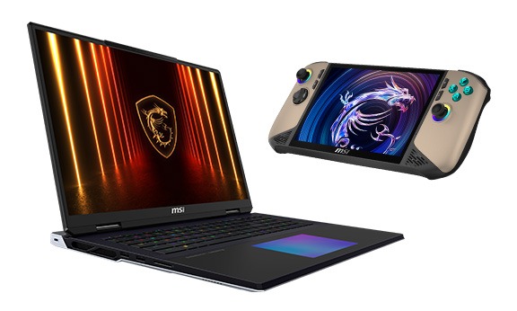 High-performance MSI gaming- en zakelijke laptops en handhelds voor mobiel gamen en werken