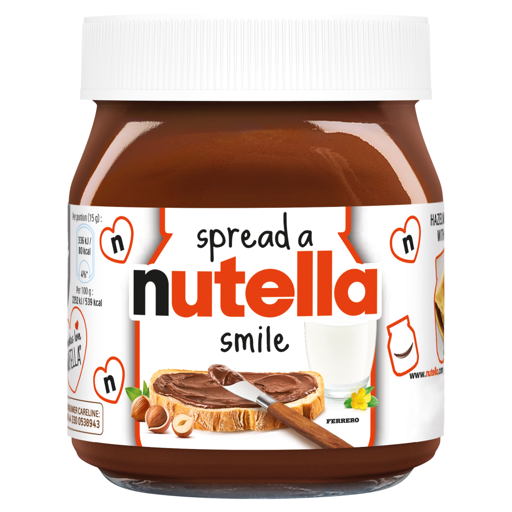 Nutella Hazelnut Chocolate Spread Jar 350g