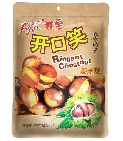 FY Ringent Chestnut 270g 富億農帶殼開口栗270g