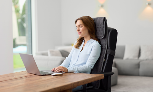 Onze kussens en apparaten met massagemogelijkheden voor ontspannende momenten.