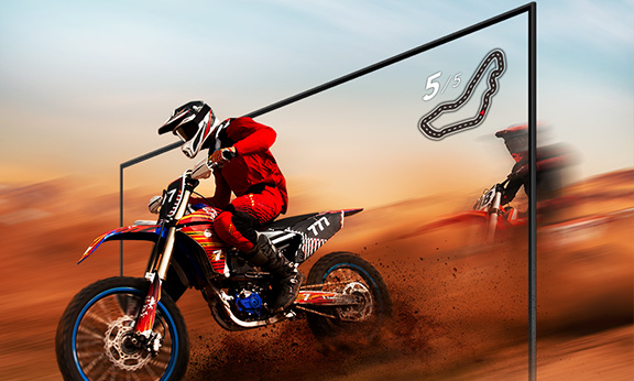 Dein Fernseher analysiert die Bewegung zwischen den Bildern und nutzt diese Infos, um die dargestellten Bewegungen der Bilder zu verbessern