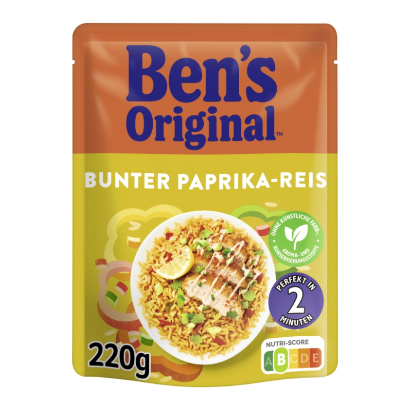Ben's Original  bunter Paprika-Reis 220 g