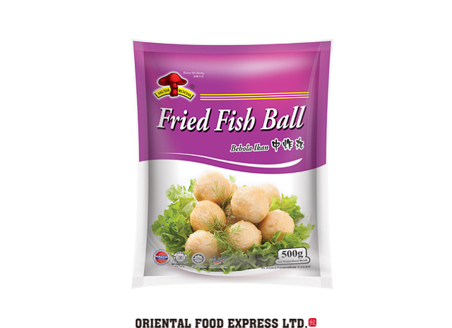 MUSHROOM Fried Fish Ball (Medium) 500g