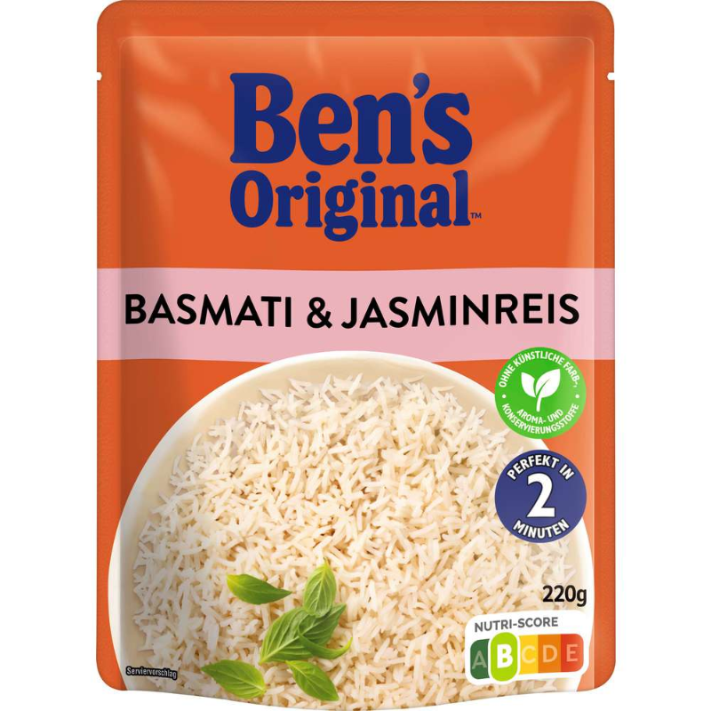 Ben's Original Express Basmati&Jasmin 220 g
