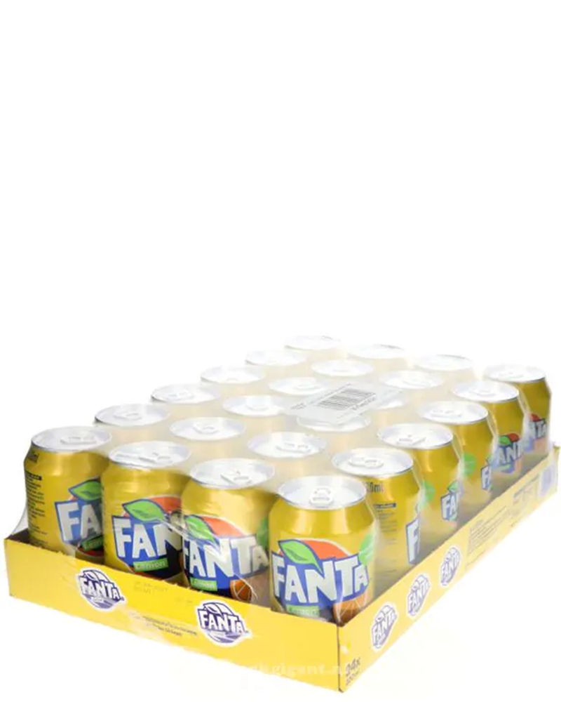 FANTA Citron (Dk) Canette 24x33cl 1boîte