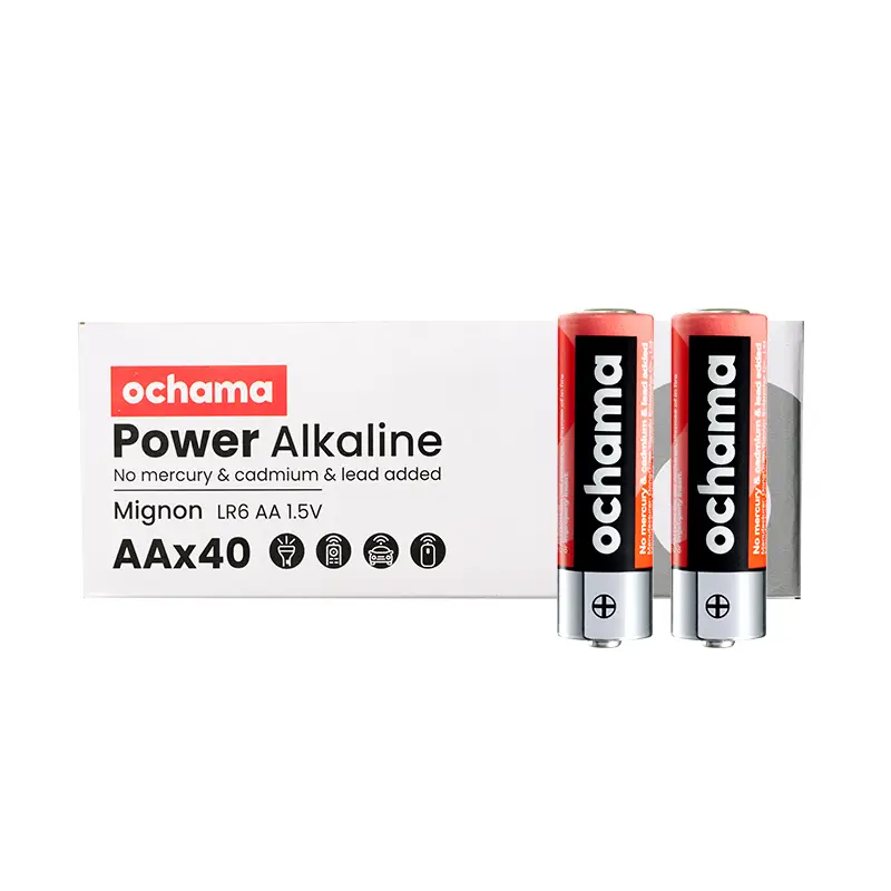 ochama Alkaline Batteries - AA - pack in 40