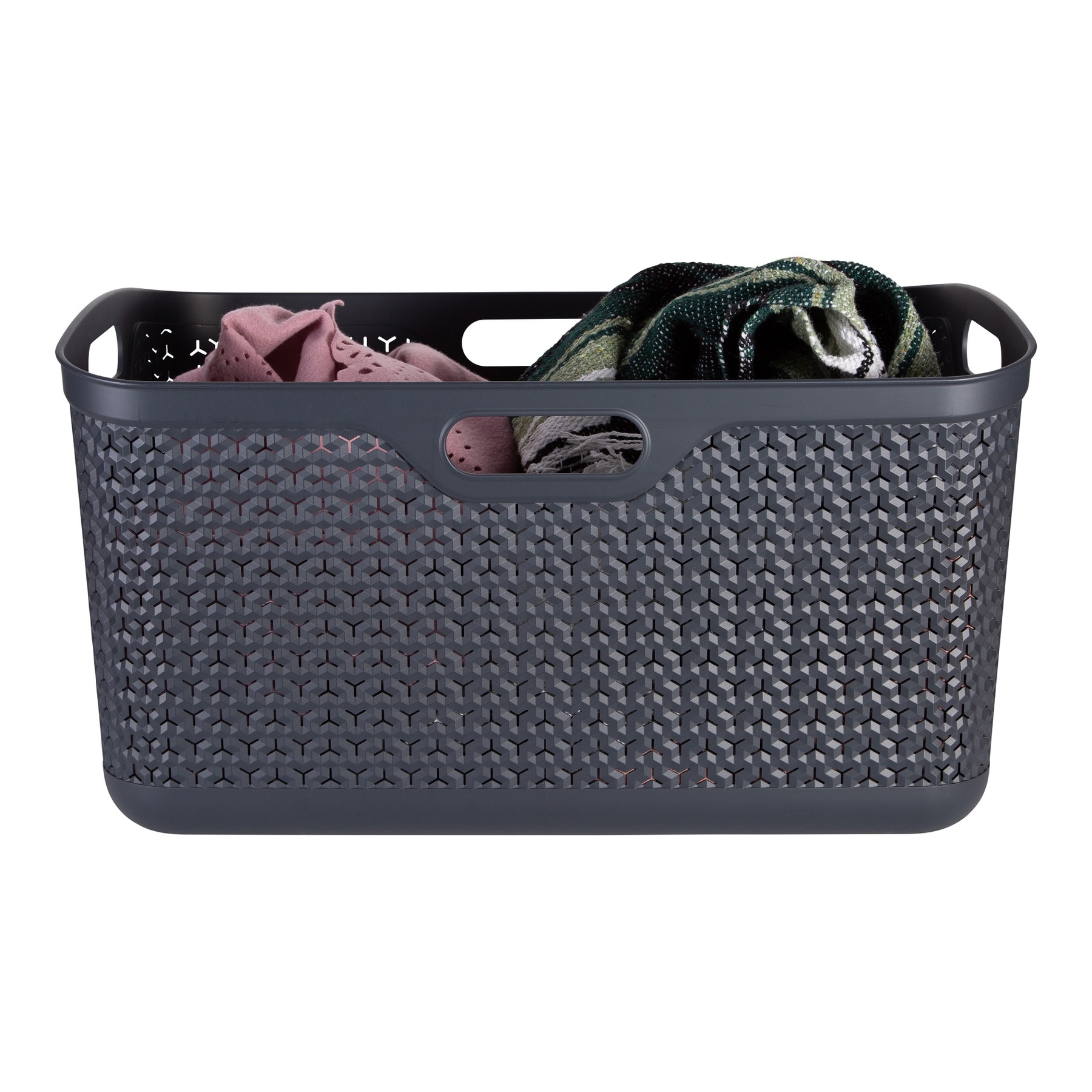 Urban Laundry Basket W37 x H27 x L60-Dark Grey