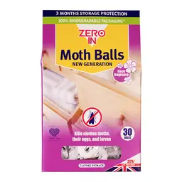 Zero In Moth Balls 30pk