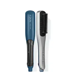 K.SKIN Hair Straightener Brush, No. KD880, Steam Technology