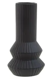 Interiors by Premier Vase Fabia Black
