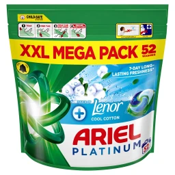 Ariel Platinum PODS, Washing Liquid Capsules 52 Washes
