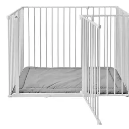 BabyDan Olaf Rectangle Playpen 70 x 102 cm 1 Set White