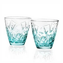 Da Vinci Premium - Set aus 2 farbigen Trinkgläsern - 295ml