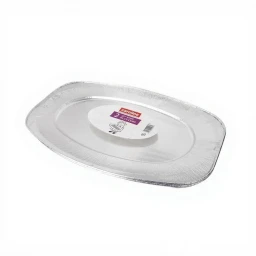 Caroline Foil Platter, 14 inch, 348 x 248 x 26mm, pack of 2, case of 12