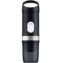 Portable Electric Espresso Machine, Travel Coffee Maker for Camping, Car Coffee Maker Self-Heating with USB-C, With Ground Coffee & NS Capsule for RV, Hiking, Office