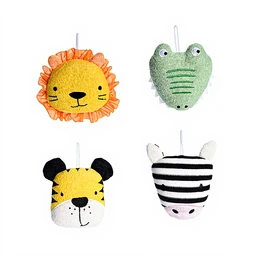 Bath Time Fun Children Bath Sponge Animal Design 20 x 12 cm Four designs to be randomly sent