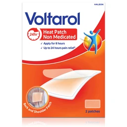 Voltarol Heat Patch Pain Relief Non-Medicated 2 Patches