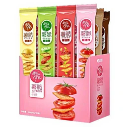 Knusprige, nicht frittierte Chips (6 Geschmacksrichtungen) 612g