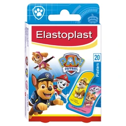 Elastoplast Paw Patrol Character Plasters for Children - 20 Plasters