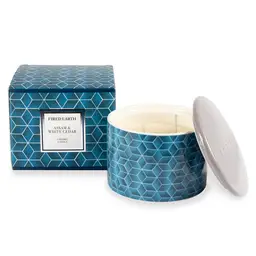 Wax Lyrical Candle Fired Earth Assam & White Cedar 419g