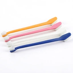 Meowmagic Brosse à dents double tête pour animaux